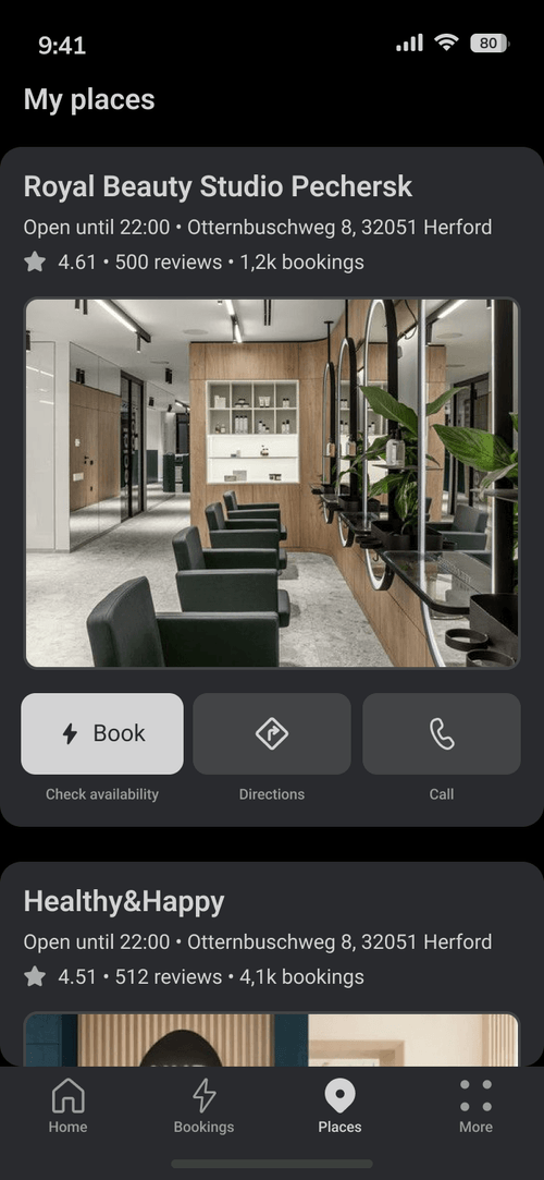 EasyWeek app: Booking made easy for wellness, beauty &more